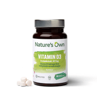 Nature's Own Vitamin D3 - 60 tabletter