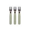 Filibabba Silikongafflar 3-pack - Green