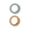 Filibabba Silikon Bitring 2-pack - Silt Green