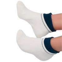 Medima Nattsockor vit/marin - 1 par - 36-38