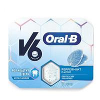 V6 Oral-B Tuggummi Pepparmint - 10 st