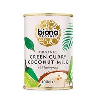 Biona Kokosmjölk Grön Curry Citrongräs eko