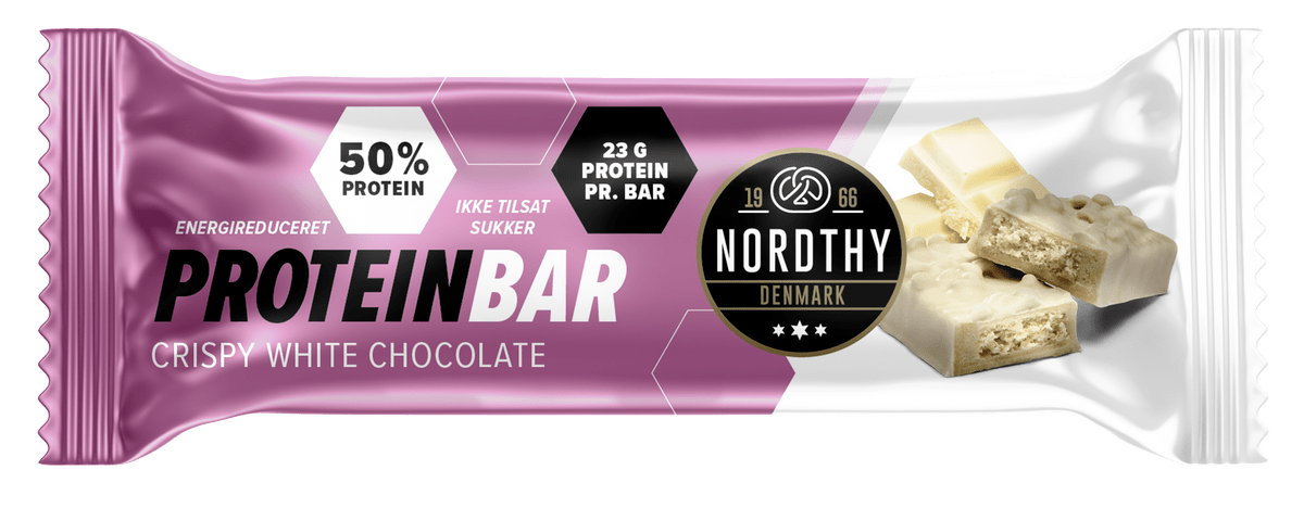 Protein Bar Crispy White Chocolate - 45 g