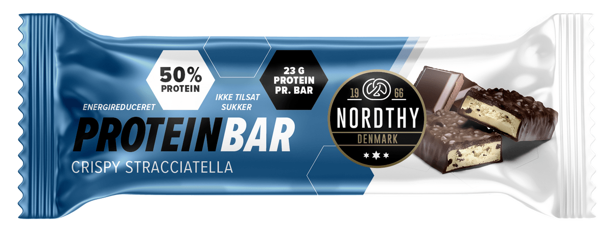 Protein Bar Crispy Stracciatella - 45 g