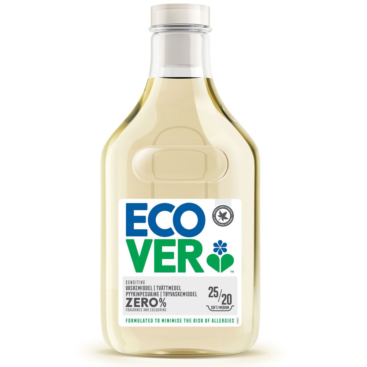Sweden product data sample: Ecover Zero Universalt tvättmedel - 1 L