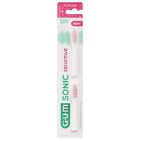 Gum Sonic Sensitive Borsthuvuden Ultra Soft - 2 st