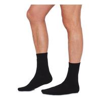 Boody Men's Work/Boot Socks svarta - 39-45