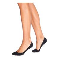Boody Women's Low Hidden Socks svart - 34-40