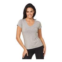 Boody Women's V-Neck T-Shirt Grå - S