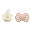 BIBS Infinity Silicone Anatomisk Ivory/Blush 2 pack - Flera storlekar - Str. 2