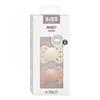 BIBS Infinity Silicone Symetrisk Ivory/Blush 2-pack - Flera storlekar
