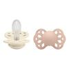 BIBS Infinity Silicone Symetrisk Ivory/Blush 2-pack - Flera storlekar - Str. 2