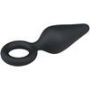 EasyToys Silikone Butt Plug med Ring - Small
