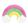 Upplev ett färgglatt regnbågsbad med Martinelia Shimmer Rainbow Bath Bomb