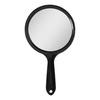UNIQ Dubbelsidig Handspegel X2 i svart med äkta spegelglas i klassisk design