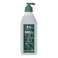 Liv Handdesinfektion Gel 85% m. pump - 600 ml