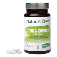 Nature's Own Zink & Koppar - 50 st