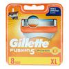 Gillette Fusion Power Rakblad - 8 st