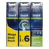 Oral-B Cross Action Borsthuvud - 6 st 