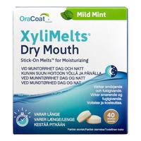 XyliMelts Självhäftande tabletter mint - 40 st