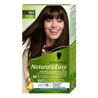 Schwarzkopf Natural & Easy 580 Sammet Mörkbrun