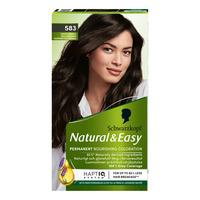 Schwarzkopf Natural & Easy 583 Frostig Mörkbrun