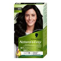 Schwarzkopf Natural & Easy 590 Ebenholts Svart