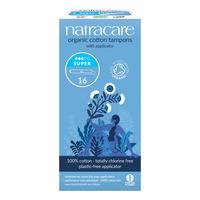 Natracare Tamponger Super med hylsa, eko - 16 st