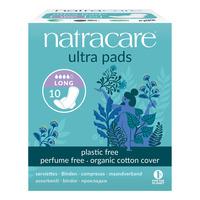 Natracare Binda Long Ultra med vingar - 10 st