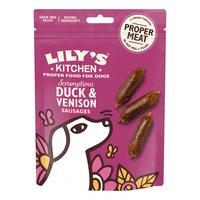 Lily´s Kitchen hundgodis, Duck and Venison Sausages - 70 g