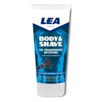 LEA Body & Shave Clear Non-Foaming Gel - 175 ml