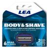 LEA Body & Shave - 2 rakblad