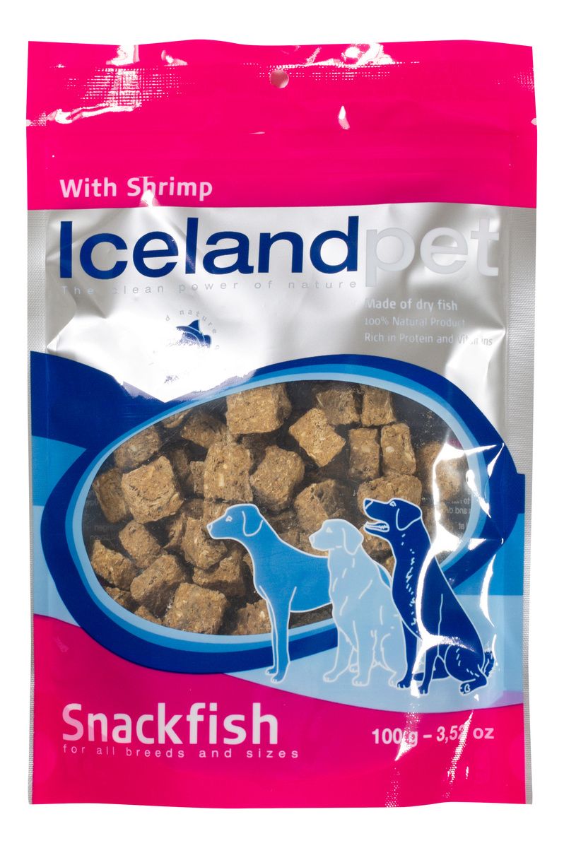 Godbitar för hund, Shrimp - 100 g