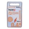 Tandex Flexi Mellanrumsborste - 6 st - 0,45 mm = PHD 0,8 Tangerine