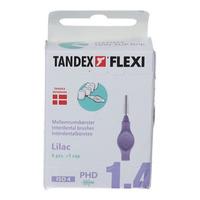 Tandex Flexi Mellanrumsborste - 6 st - 0,8 mm = PHD 1,4 Lilac