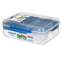 Sistema Bento Lunch To go - 1,65 L - Blå