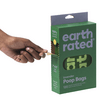 Earth Rated hundpåsar med handtag är extra stora med doft och särskilt lämpliga för dig med en större hund Med24.se