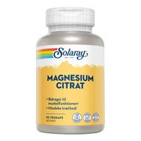 Solaray Magnesium Citrat - 90 kapslar