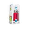 Dafi refill filter + munstycke till filterflaska - Röd