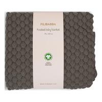 Filibabba Stickad babyfilt - Rock Ridge