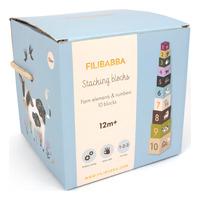 Filibabba Stapelbara klossar - Bondgården