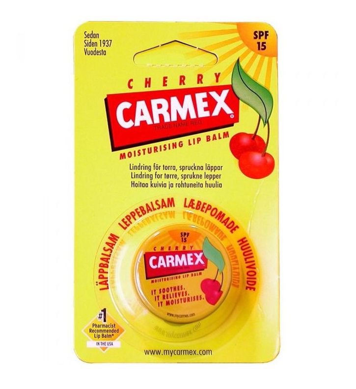 Köp Carmex Cherry Läppbalsam Burk 7,5 g på Med24.se