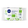 Nivea Naturally Good Cleansing Wipes - 25 st