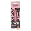 Parsa Lov.u Böjd Nagelsax Pink - 1 st
