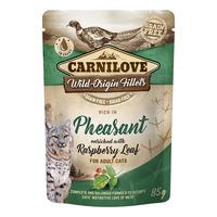 Carnilove Cat Pouch våtfoder med fasan och hallonblad - 85 g