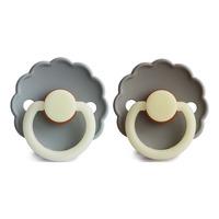 FRIGG Daisy Rund Latex French Gray Night/Portobello Night - Flera storlekar