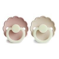 FRIGG Daisy Rund Silikon Blush Night/Cream Night - Flera storlekar