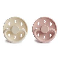 FRIGG Moon Phase Rund Silikon Blush/Cream - Flera storlekar