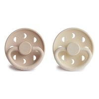 FRIGG Moon Phase Rund Silikon Cream/Croissant - Flera storlekar