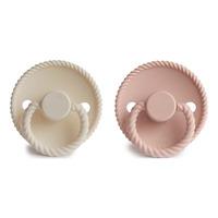 FRIGG Rope Rund Silikon Blush/Cream - Flera storlekar